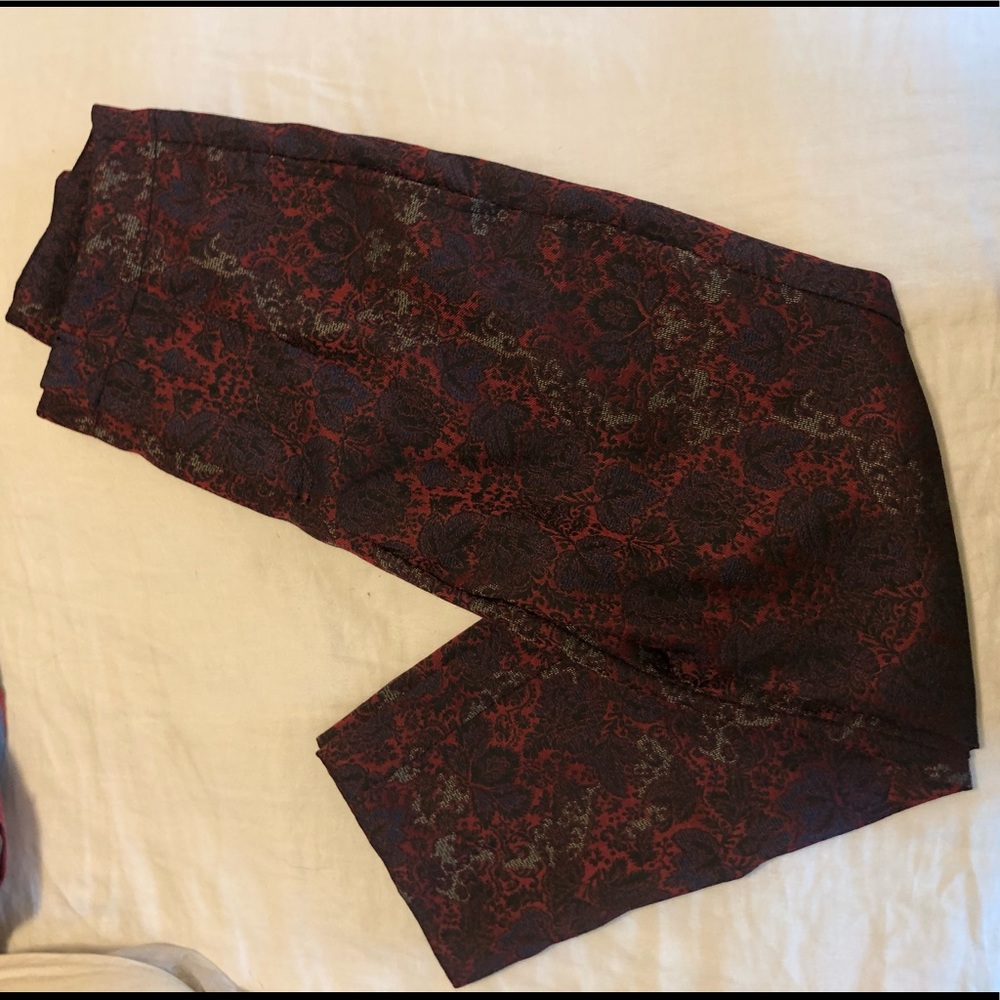 Free people floral trousers